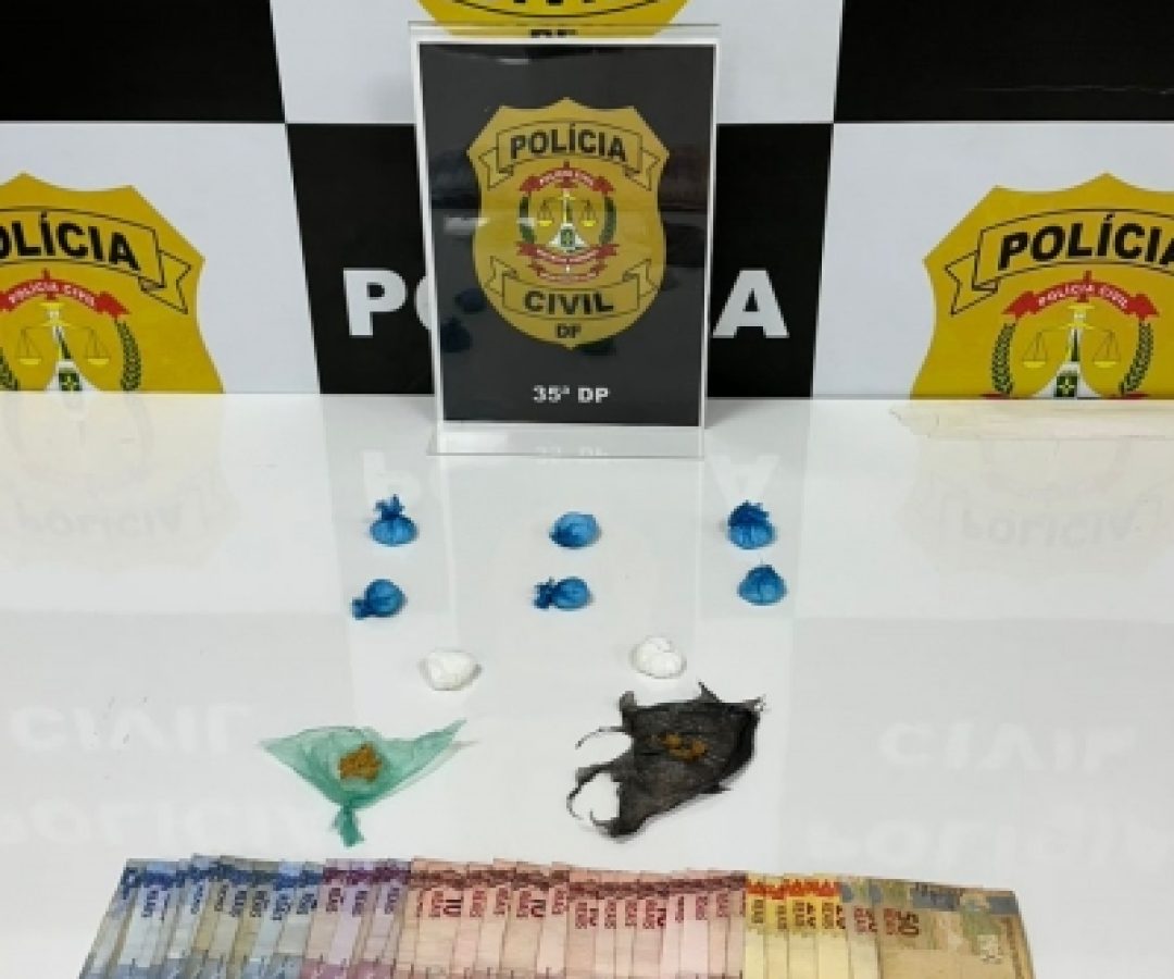 PCDF deflagra operação de combate ao tráfico de drogas e prende dupla de traficantes