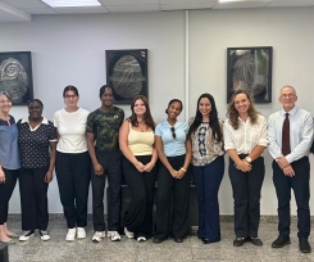 Visita técnica de estudantes da Universidade de Derby – Reino Unido reforça cooperação internacional com a PCDF
