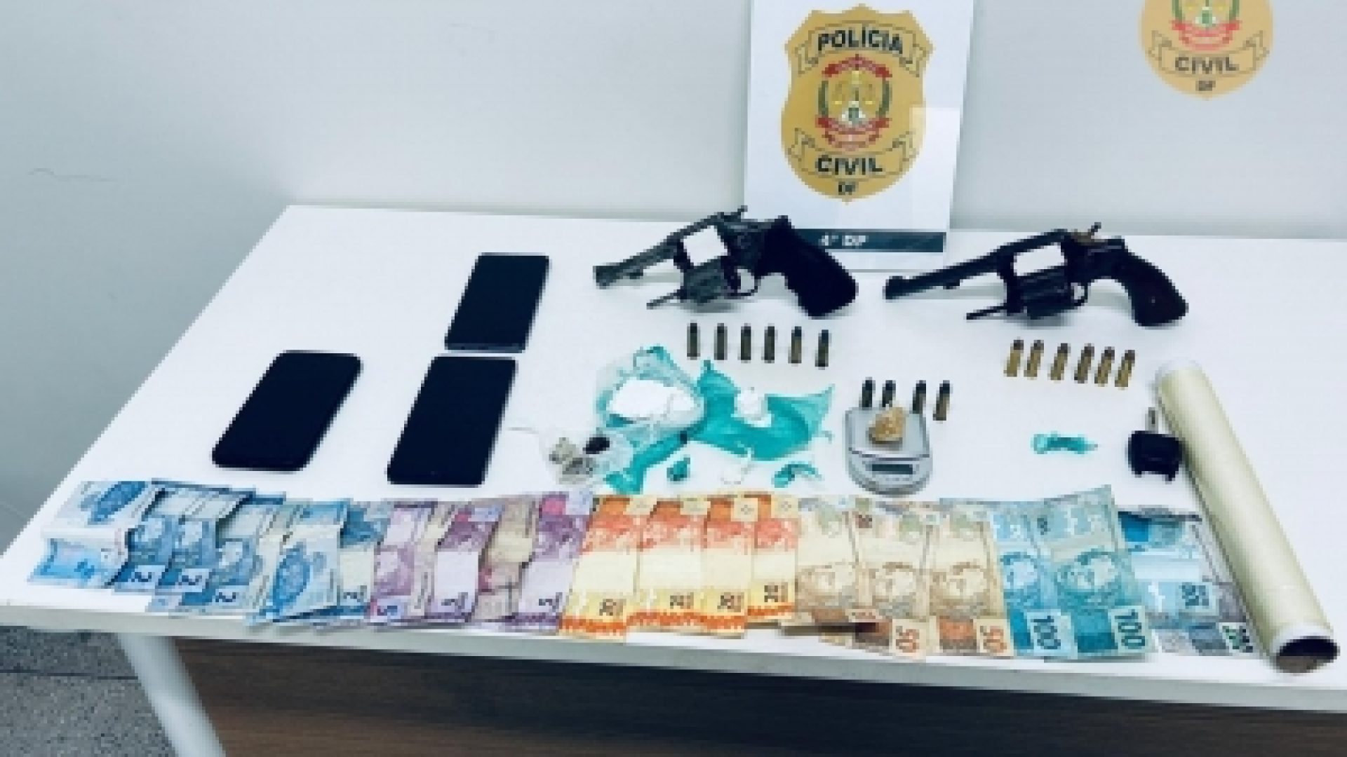 PCDF deflagra ação contra tráfico de drogas e porte ilegal de armas no Guará