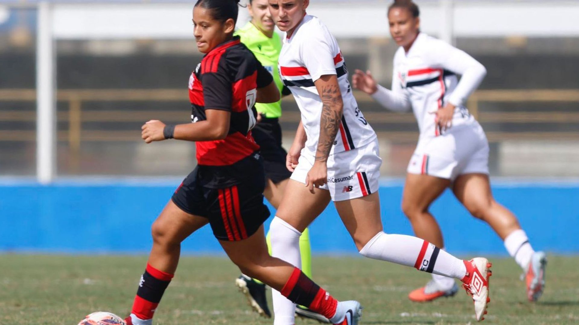 Brasileiro Feminino sub-20: Fla vence São Paulo no 1º jogo da final