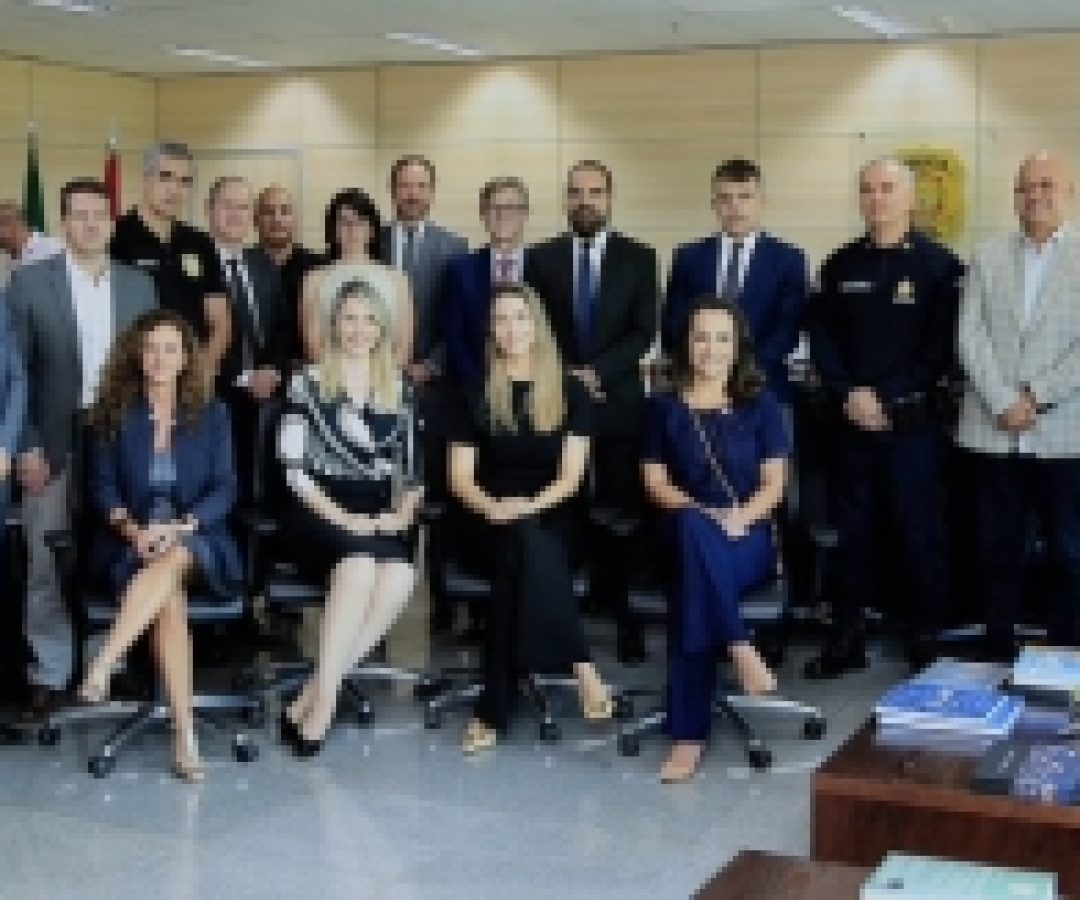PCDF recebe visita de equipe da SSP-DF e dirigentes das forças de segurança