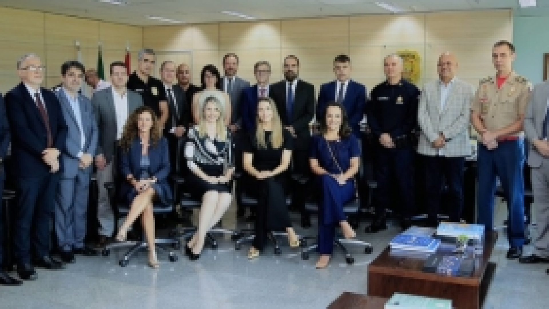 PCDF recebe visita de equipe da SSP-DF e dirigentes das forças de segurança