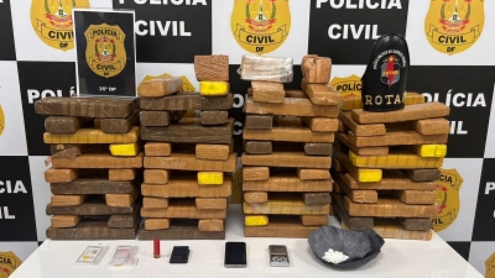 PCDF prende homem com grande quantidade de drogas em operação integrada no Gama