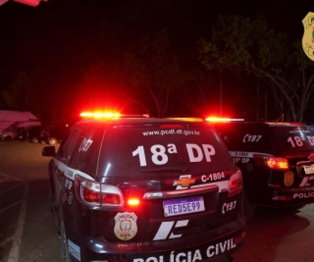 PCDF localiza e prende autor de homicídio de testemunha em Brazlândi