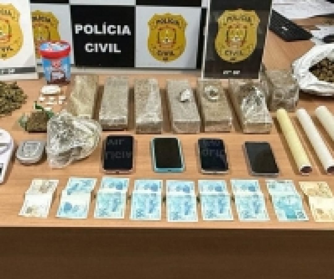 27ª DP desarticula “entreposto” de drogas e prende dupla por tráfico