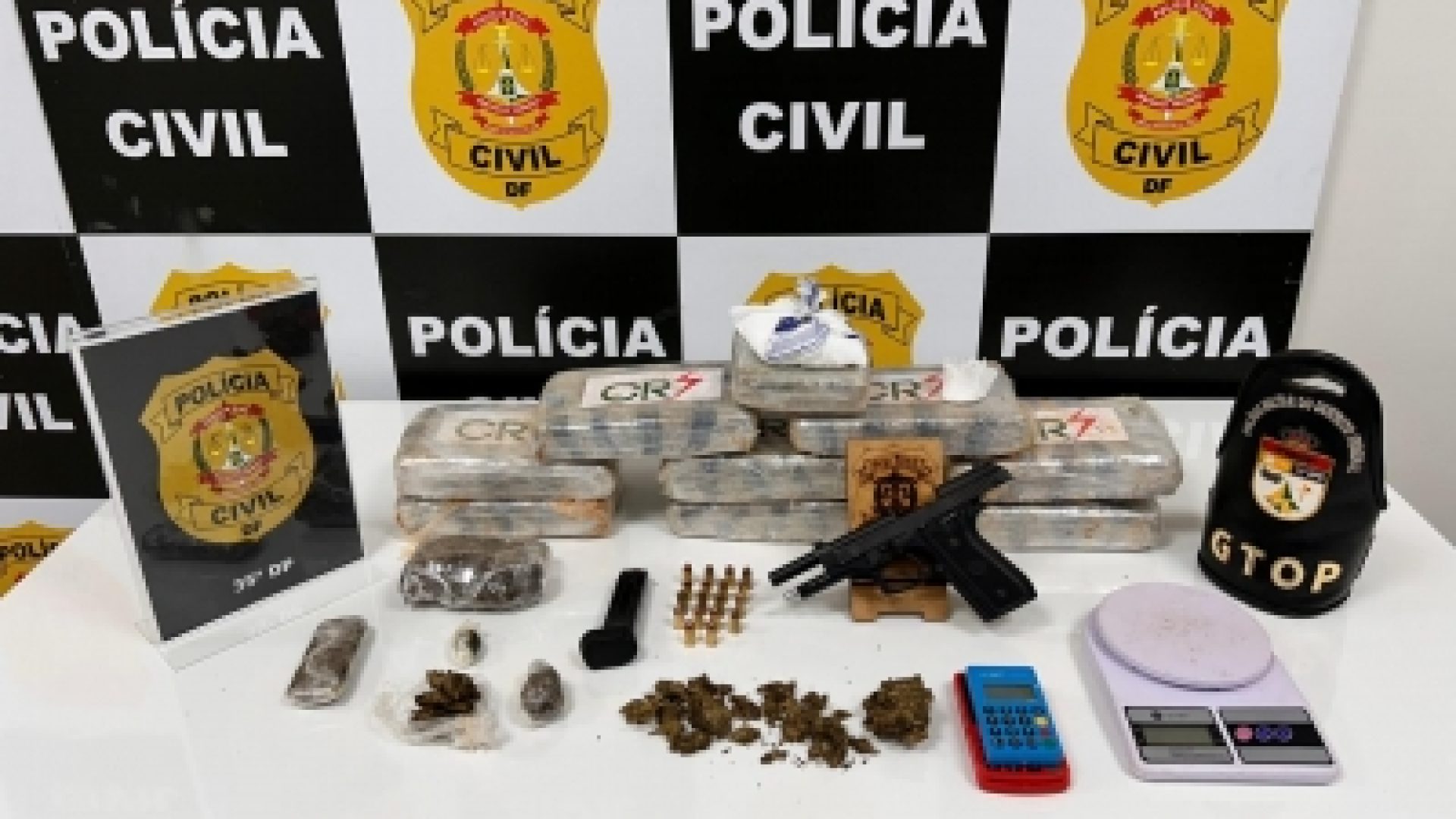 PCDF prende homem por tráfico, porte ilegal de arma e receptação em Planaltina