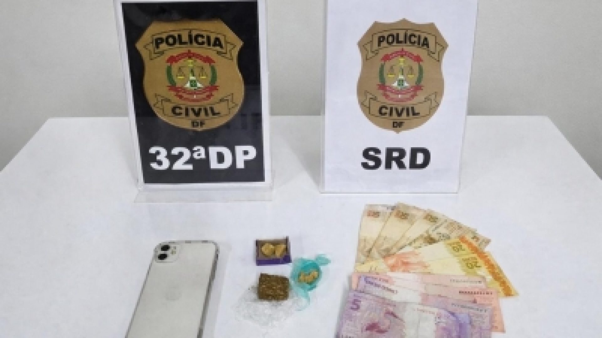 PCDF prende homem por tráfico de drogas