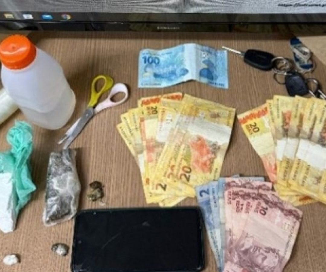 PCDF prende envolvidos por tráfico de drogas