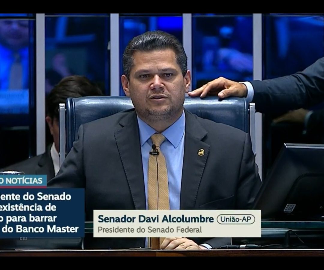 Davi se diz 'estarrecido' com declarações do presidente do PL sobre CPI do Banco Master — Senado Notícias