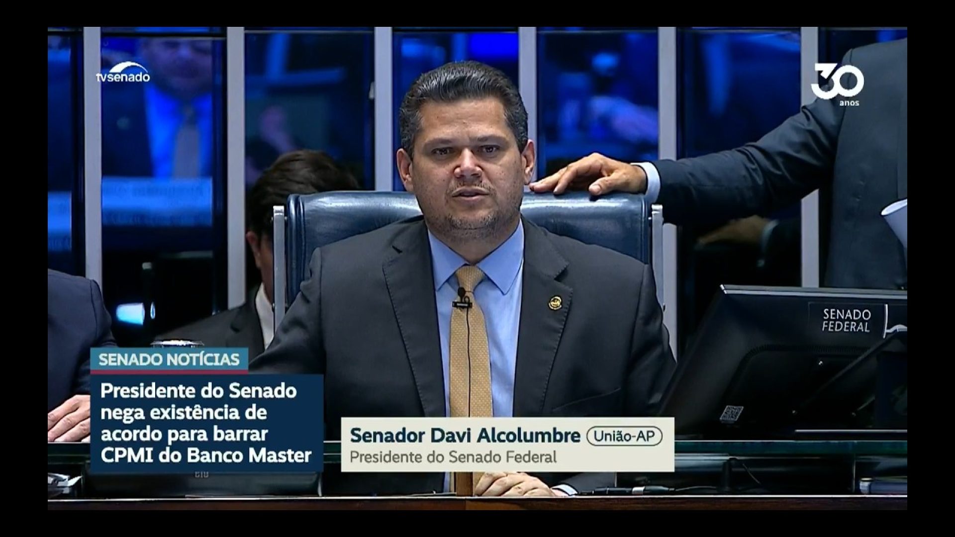 Davi se diz 'estarrecido' com declarações do presidente do PL sobre CPI do Banco Master — Senado Notícias