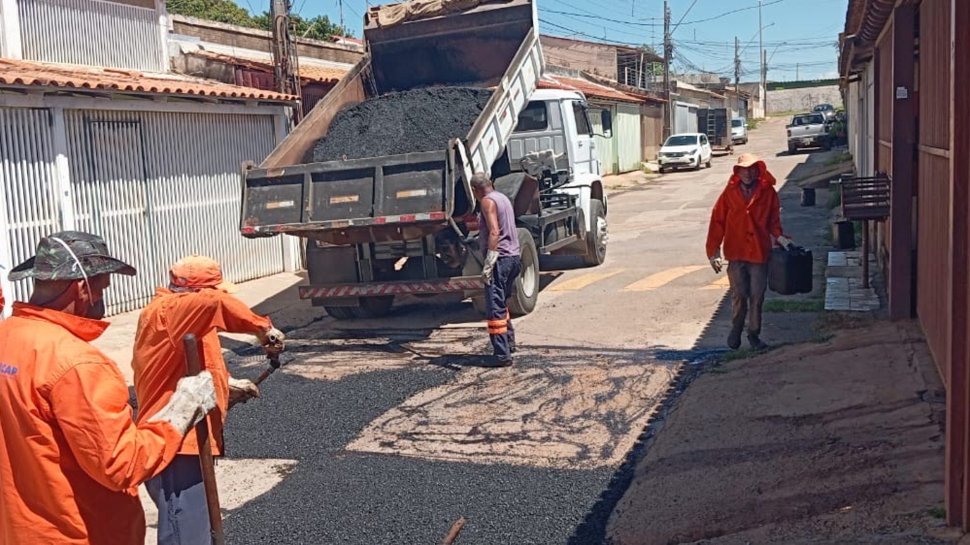 Operação de manutenção asfáltica contempla Ceilândia