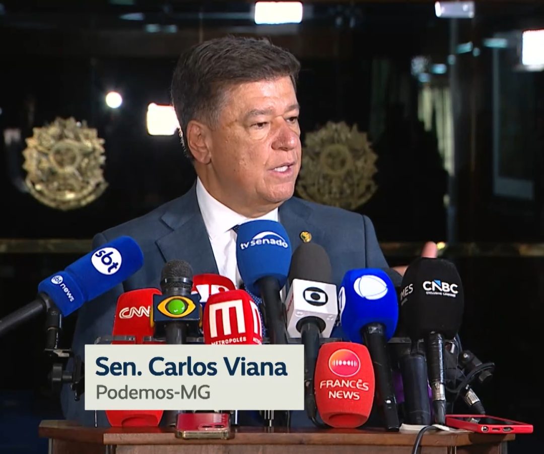 Vídeo: Carlos Viana pede abertura de processo de impeachment de Alexandre de Moraes