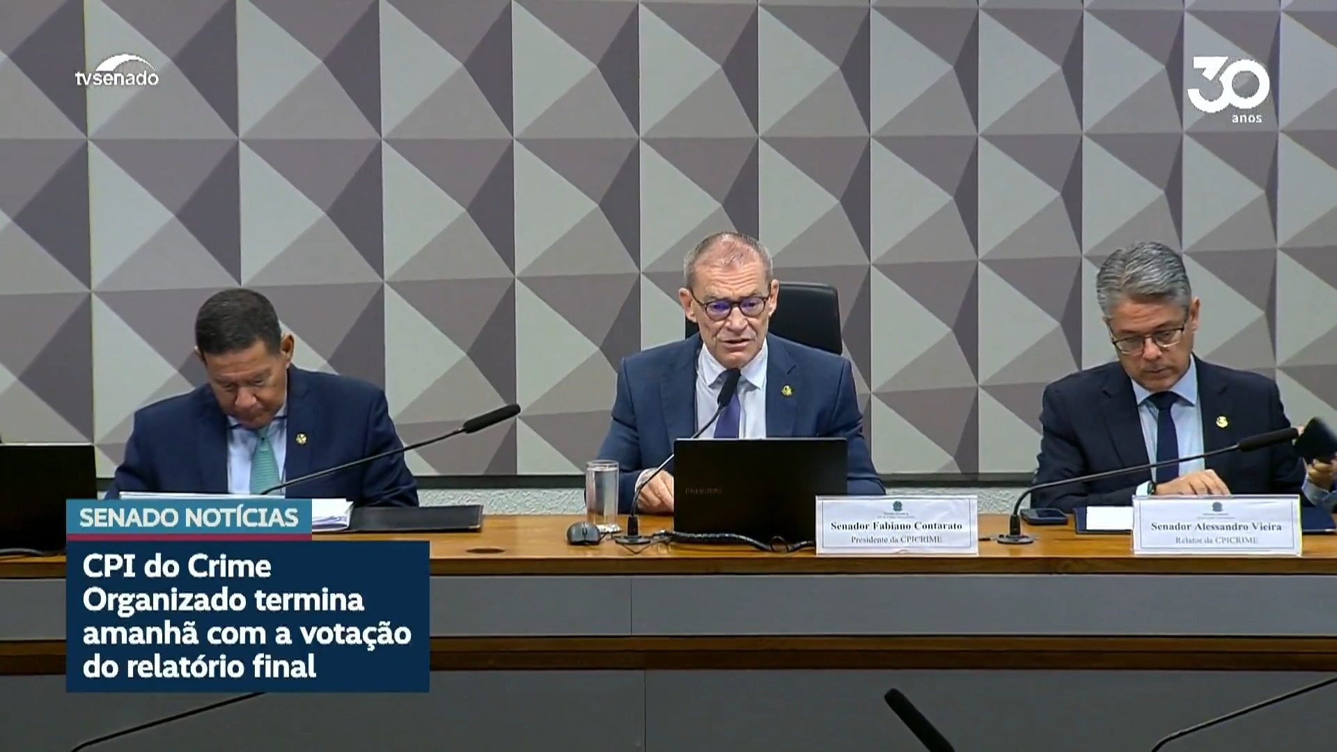 Vídeo: CPI do Crime Organizado encerra os trabalhos nesta terça-feira