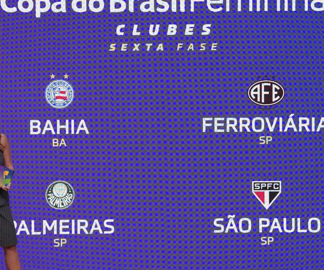 CBF sorteia confrontos das semifinais da Copa do Brasil Feminina