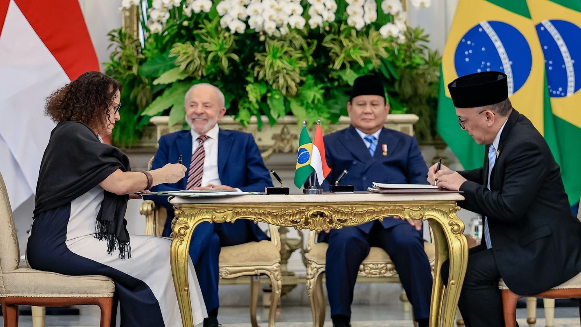 Brasil e Indonésia e divulgam comunicado e destacam cooperação