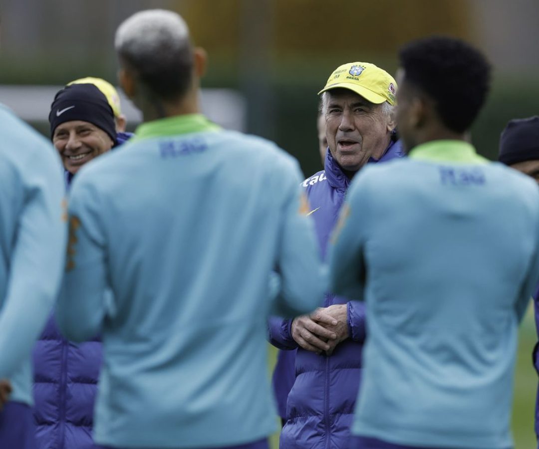 Ancelotti começa a esboçar equipe para amistoso contra o Senegal