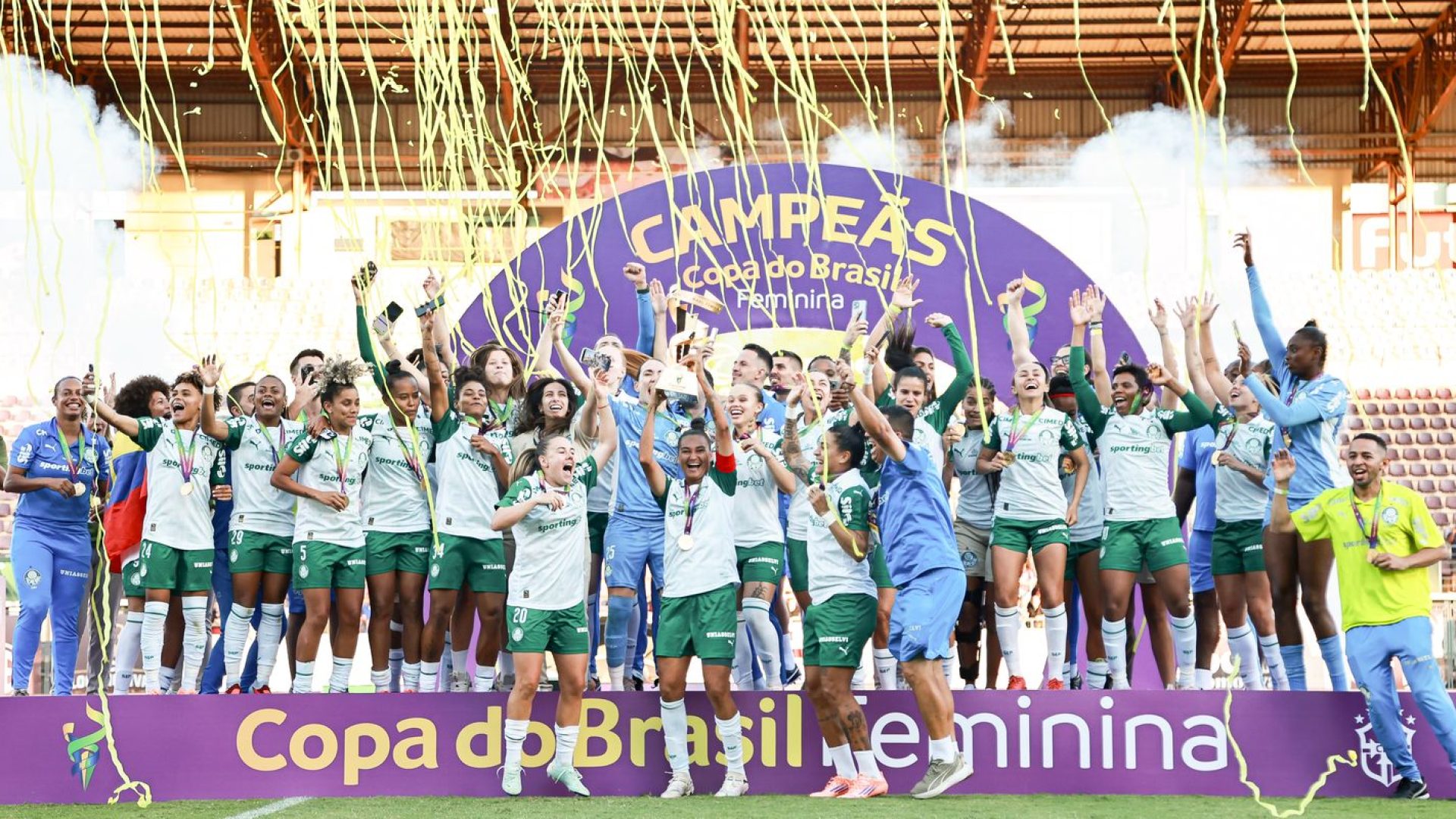 Palmeiras derrota Ferroviária e conquista Copa do Brasil feminina