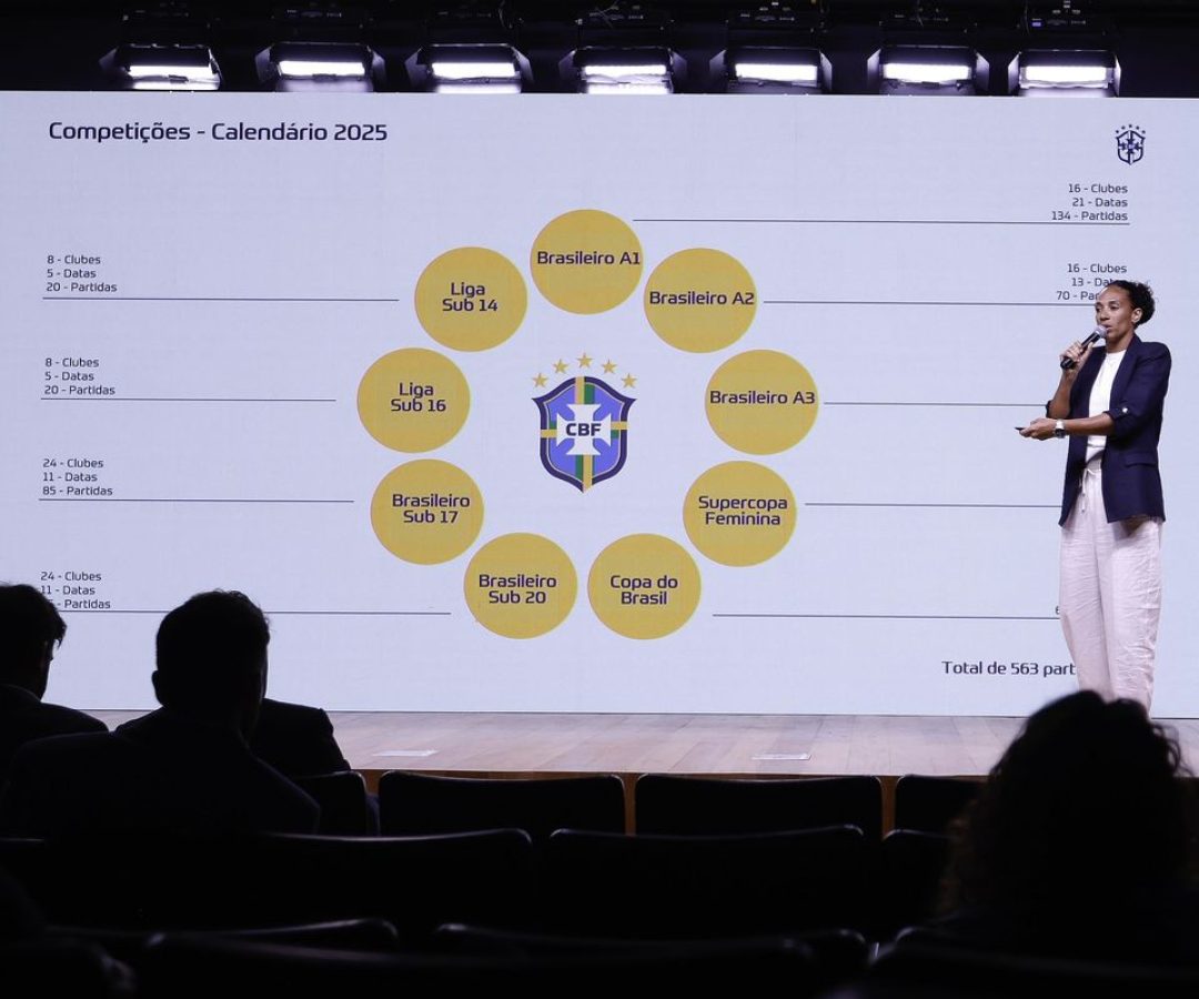 CBF anuncia Calendário do Futebol Feminino para o ano de 2026