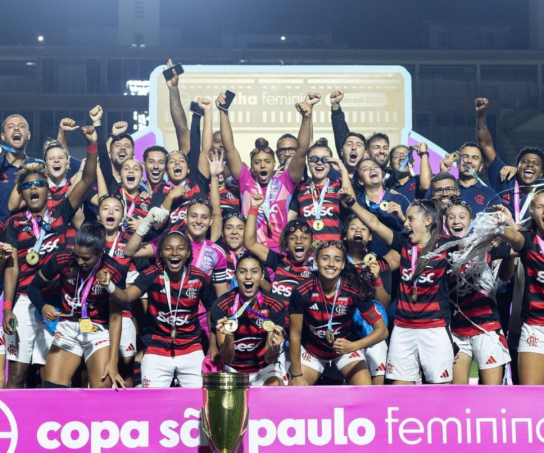 Flamengo goleia Grêmio e conquista Copinha Feminina