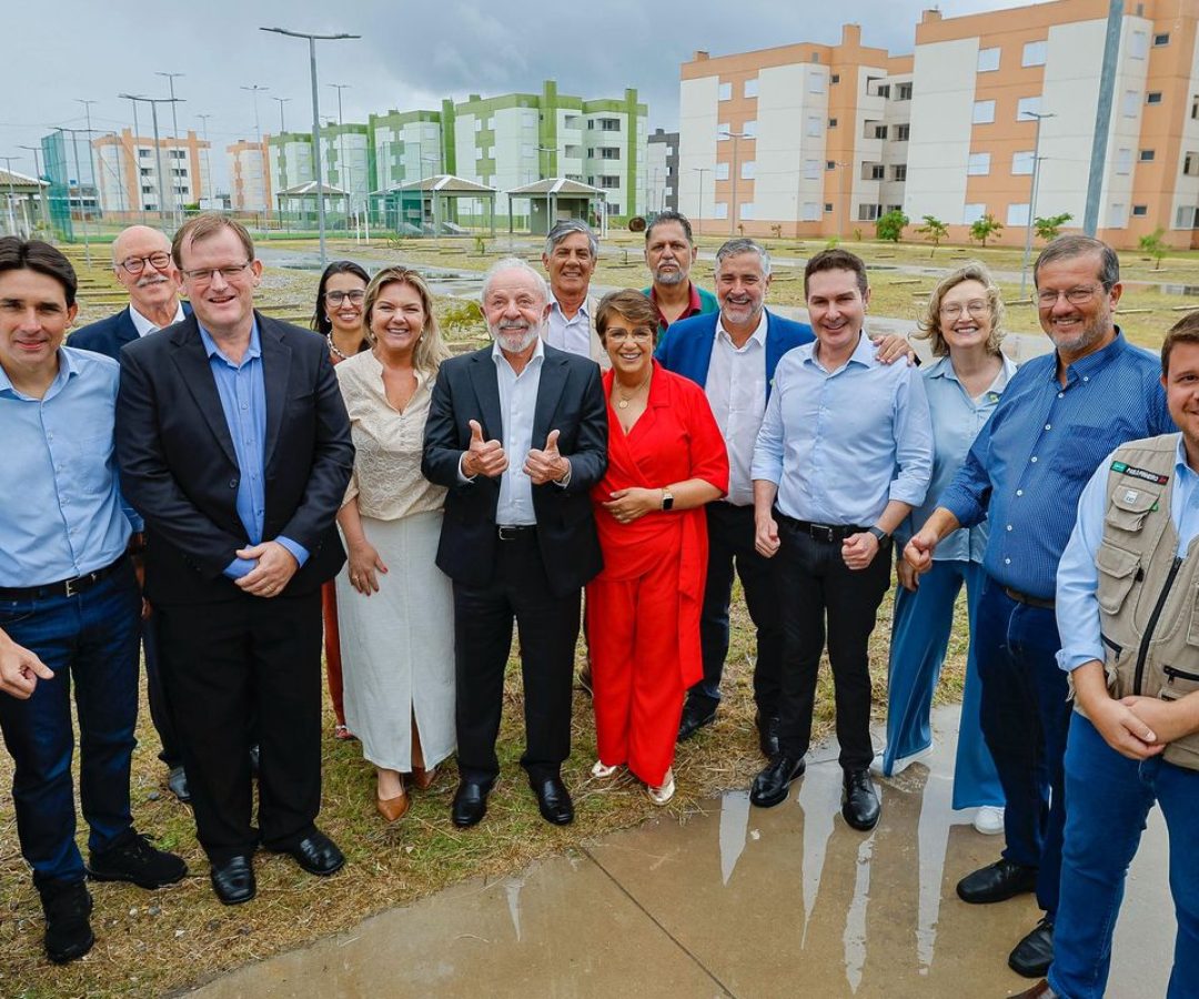Lula entrega 1.276 unidades do Minha Casa, Minha Vida no RS