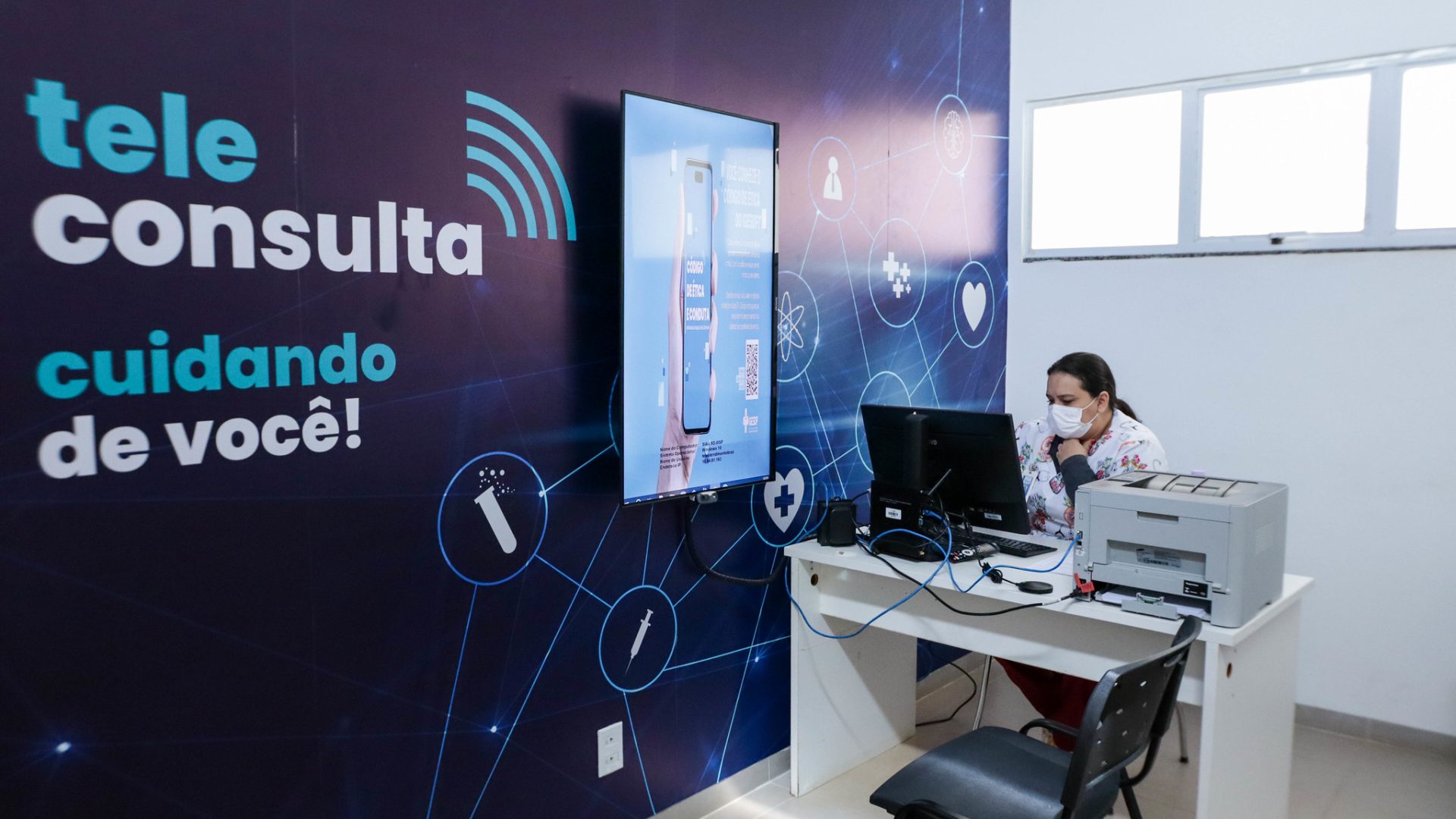UPA de Brazlândia inicia teleconsultas para reduzir esperas no DF