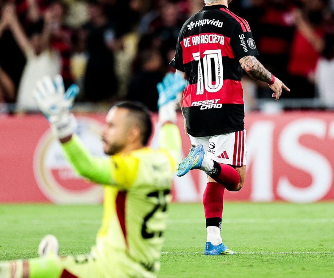 Flamengo goleia Independiente Medellín por 4 a 1 na Copa Libertadores