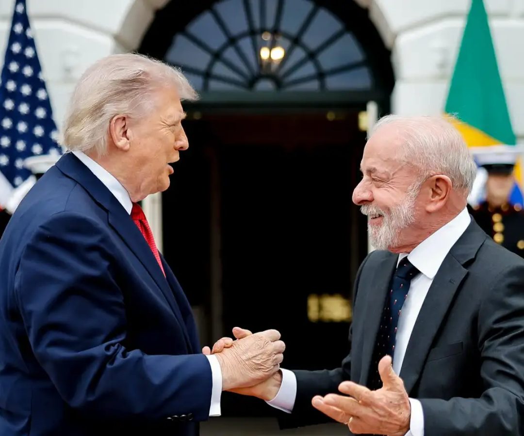 Lula deixa a Casa Branca após reunião com Trump