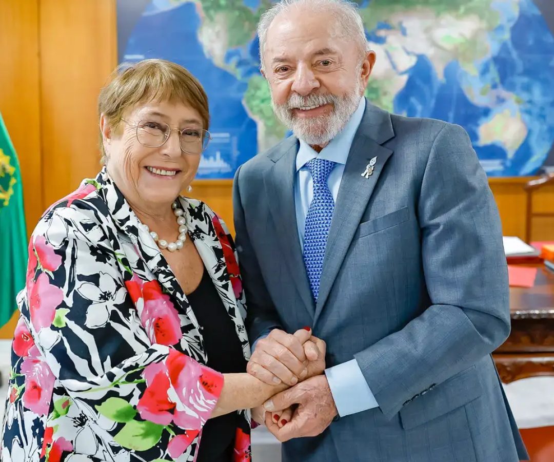 Lula recebe Michelle Bachelet e reafirma apoio para ela chefiar ONU