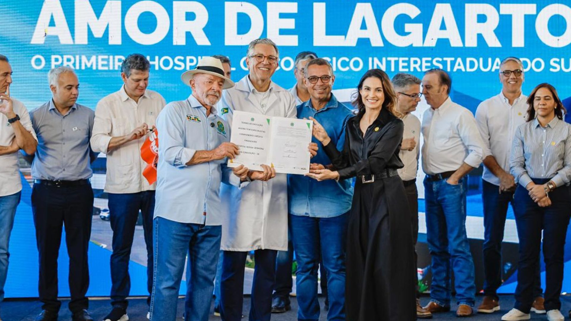 Lula visita primeiro hospital oncológico interestadual do país