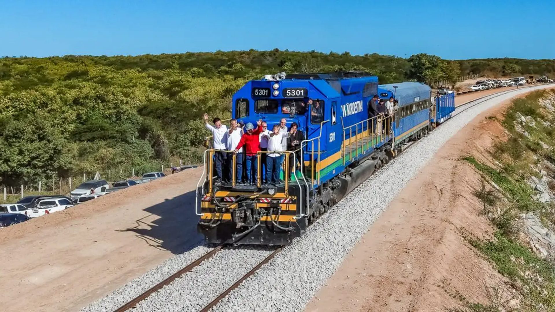 Ferrovia Transnordestina, entre CE e PI, atinge 82% de obra concluída