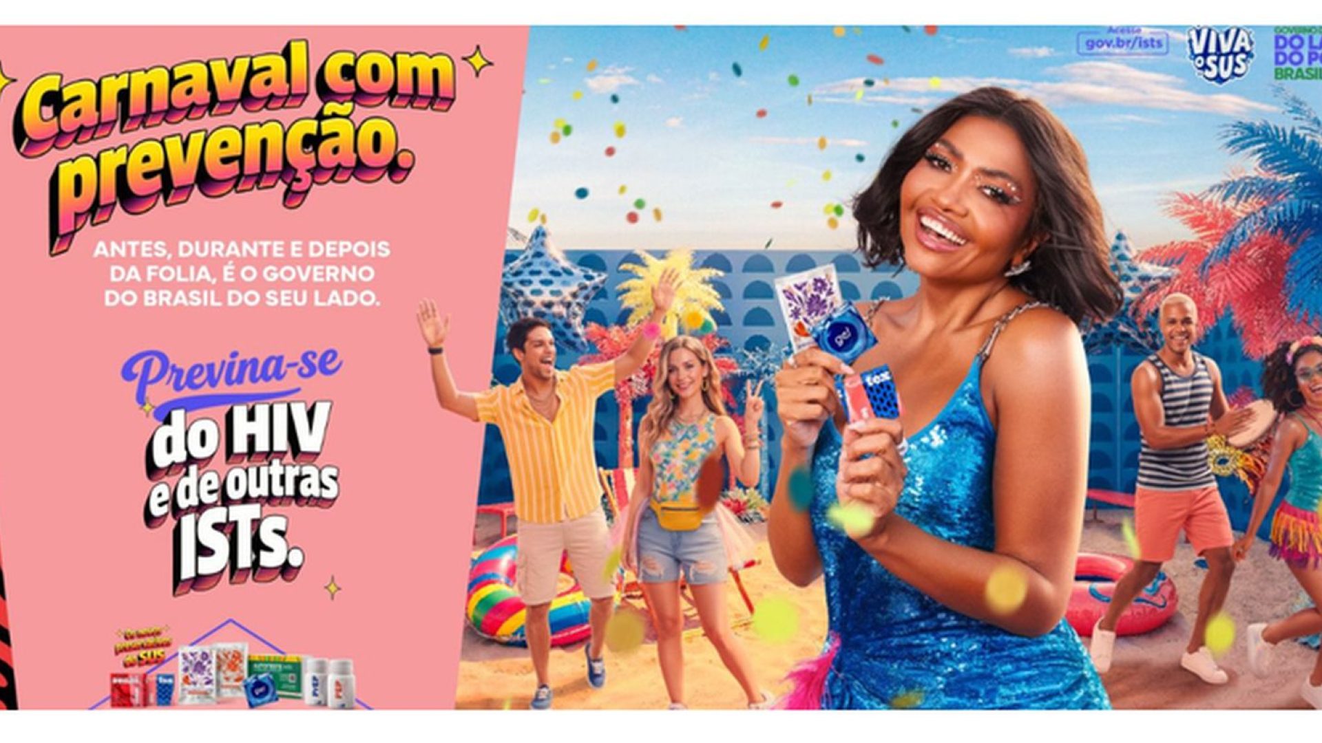 Carnaval: governo reforça uso de camisinha para prevenção de doenças