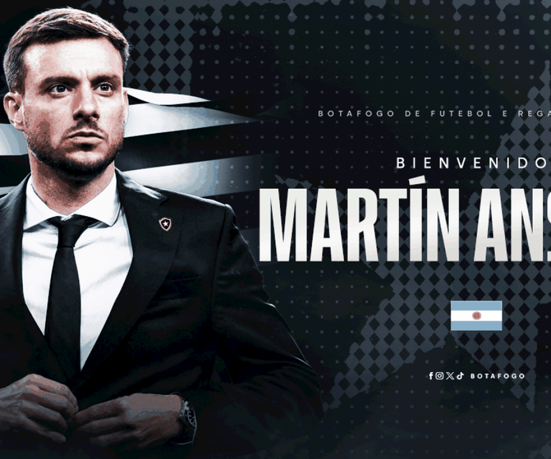 Botafogo anuncia contratação do técnico Martín Anselmi