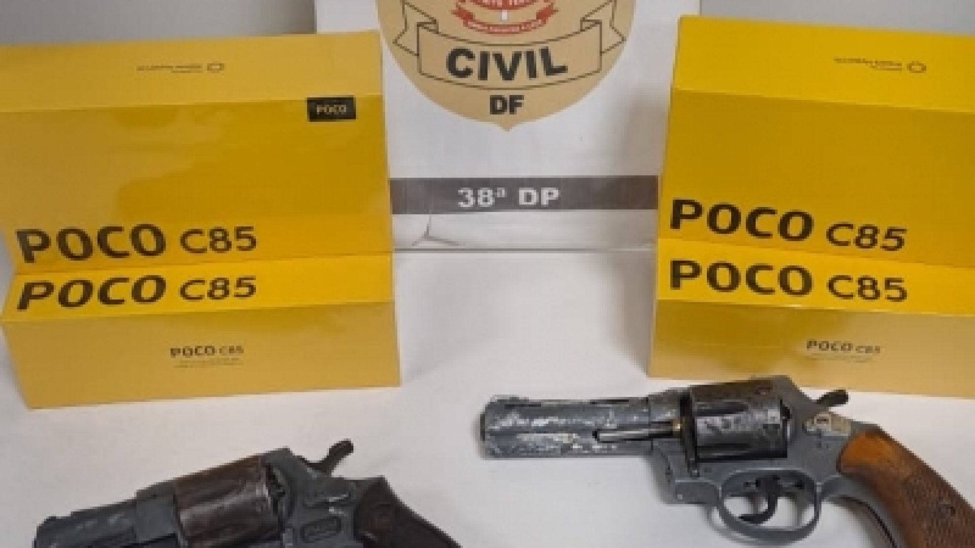 PCDF prende em flagrante mulher por tráfico internacional de arma de fogo, na Rodoviária de Brasília
