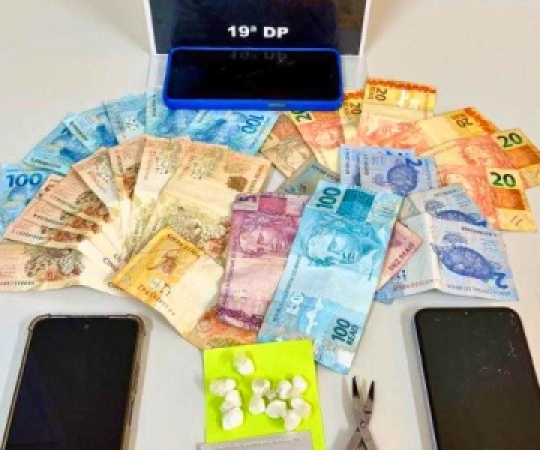 19ª DP prende um e apreende menor por venda de drogas