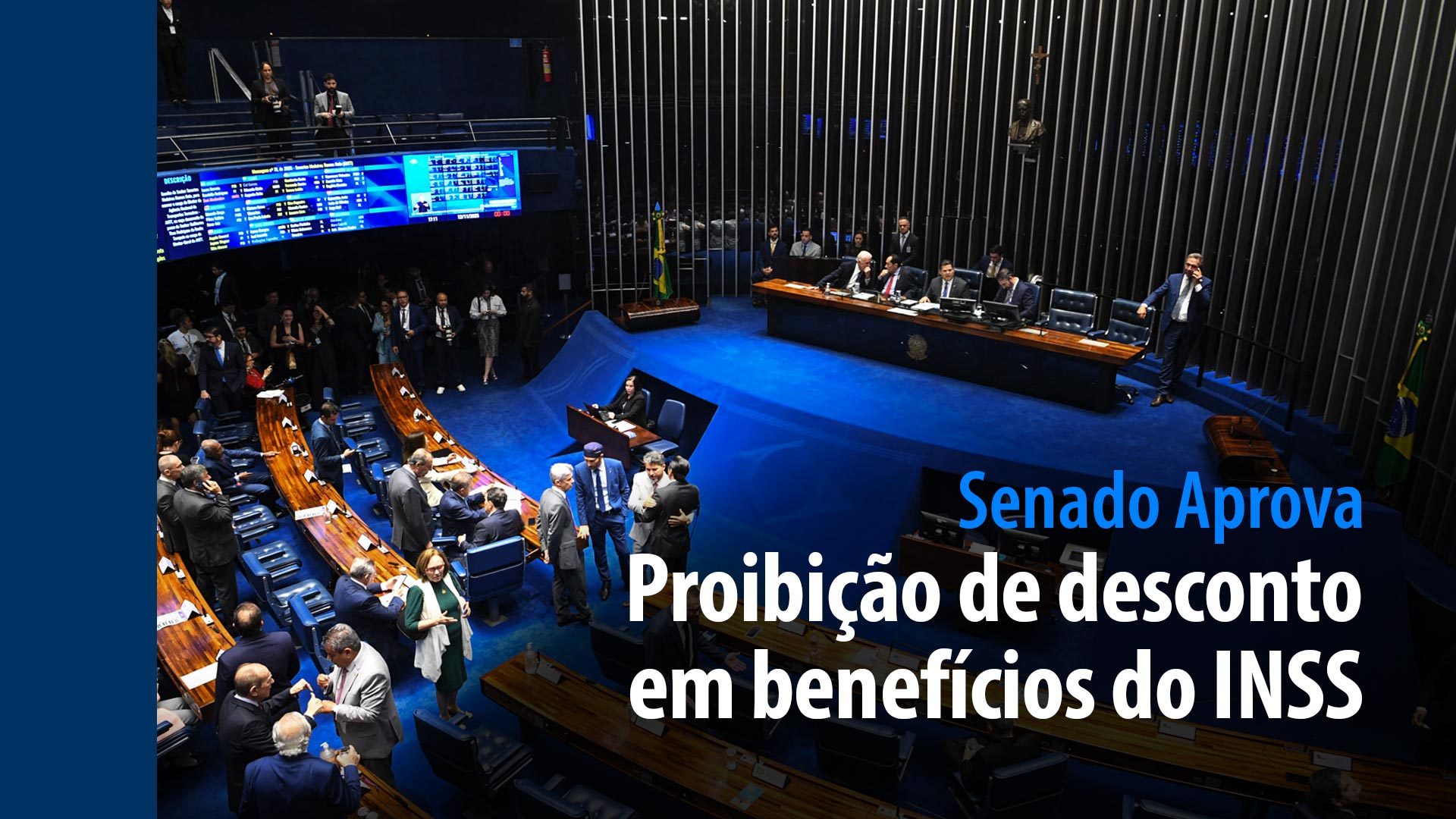 proibição de desconto em benefícios do INSS — Senado Notícias