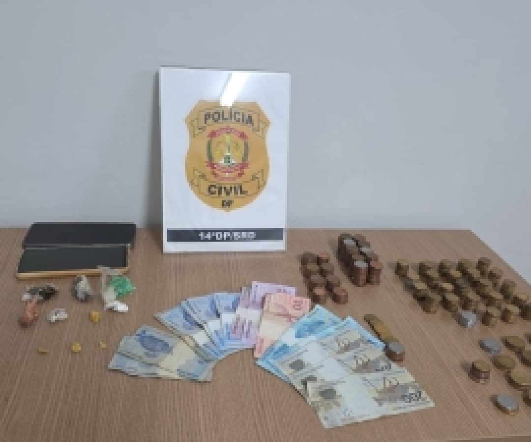 Traficante é preso em flagrante pela PCDF