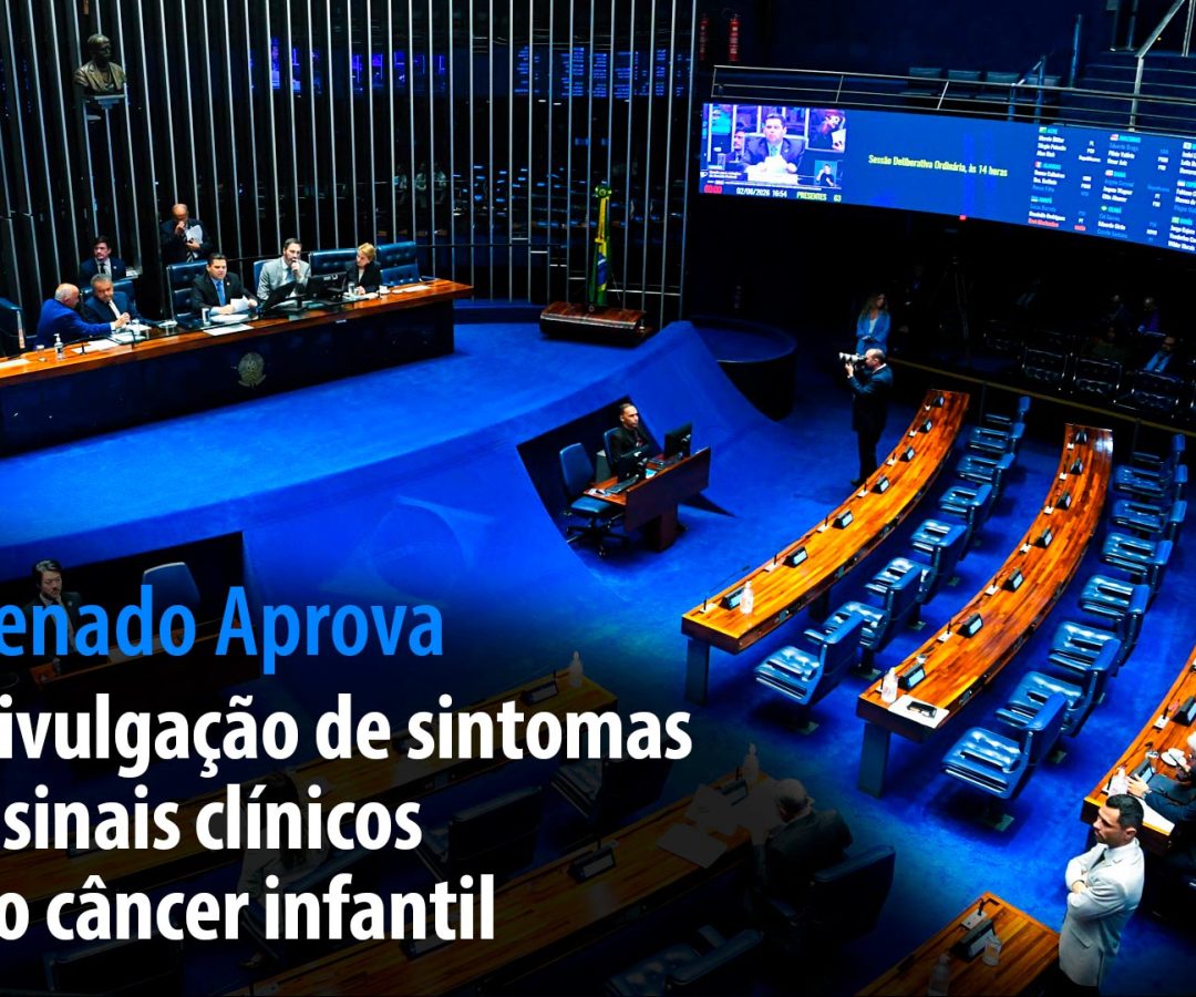 Divulgação de sintomas e sinais clínicos do câncer infantil — Senado Notícias