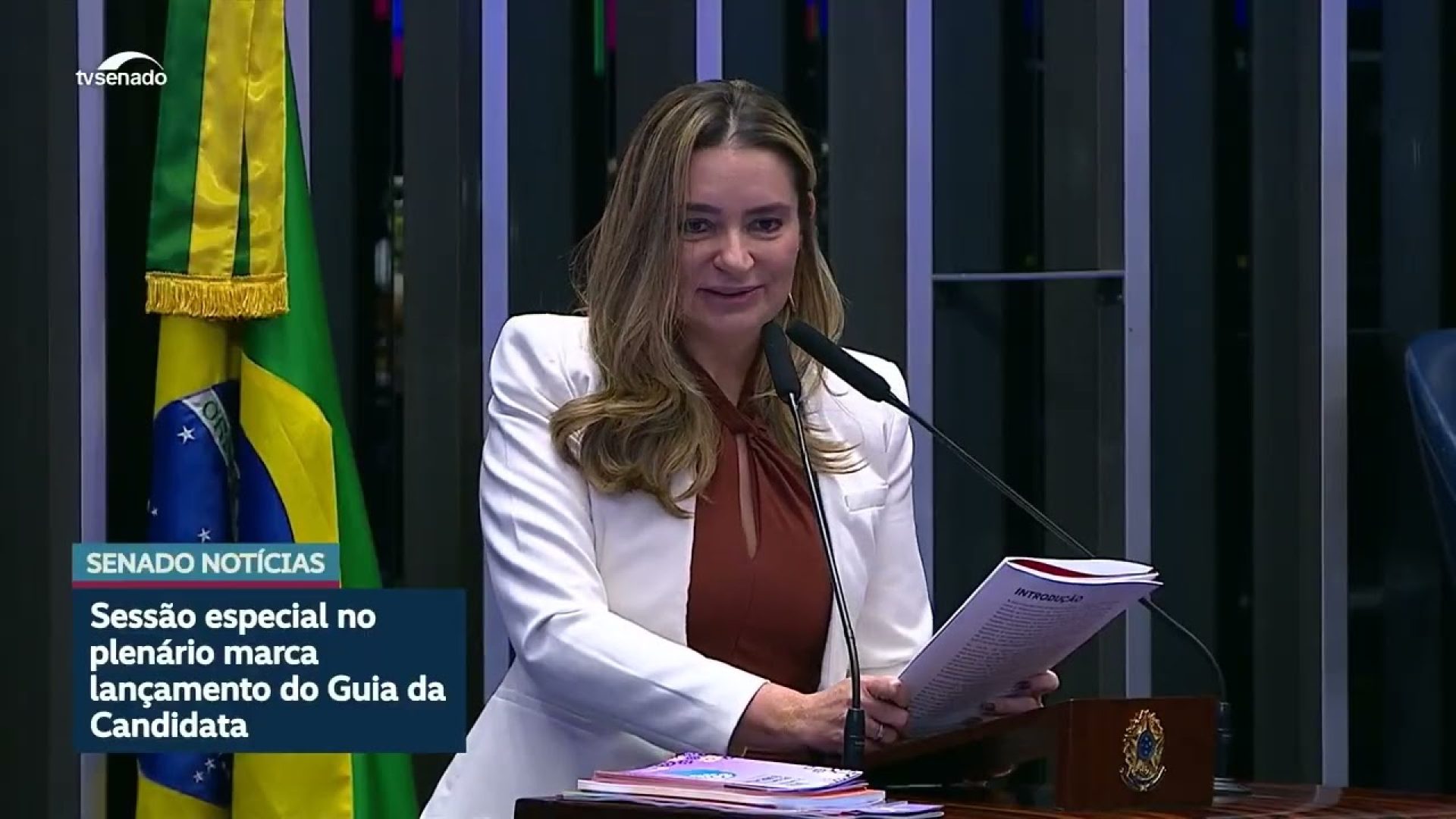 Lançado Guia da Candidata, com informações políticas para mulheres — Senado Notícias