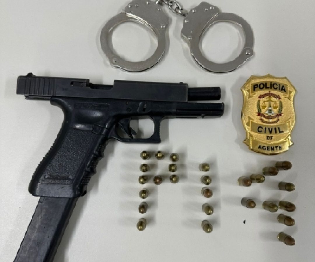 PCDF captura foragido investigado por homicídio qualificado no Distrito Federal