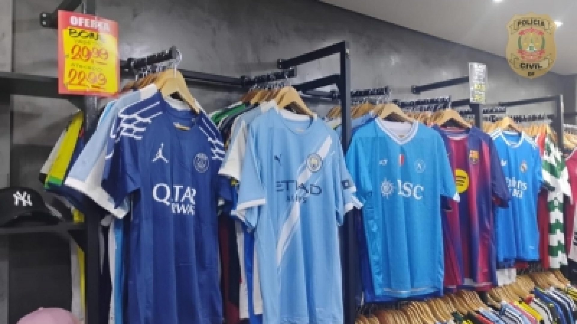 Operação Jogo Limpo: PCDF combate falsificação de produtos de grandes marcas
