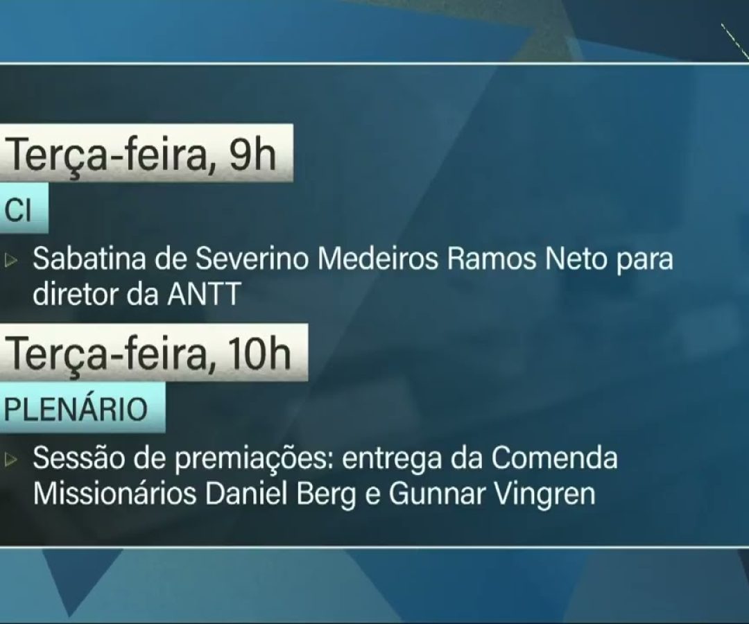 Agenda da semana tem CPMI do INSS, sabatina de Gonet e audiências públicas — Senado Notícias