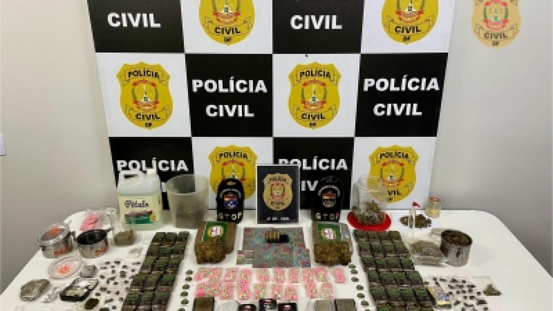 PCDF faz operação para inibir distribuição de entorpecentes pelo DF