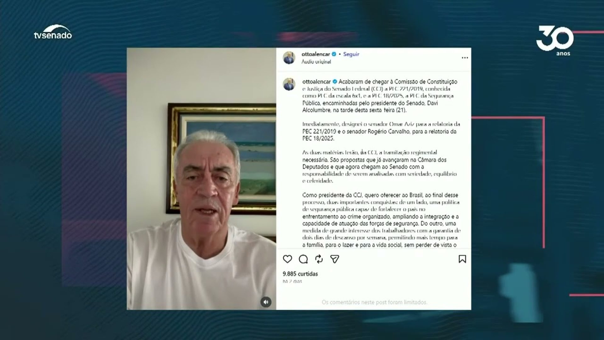 PECs do Fim da Escala 6X1 e da Segurança da Pública começam a tramitar na CCJ — Senado Notícias