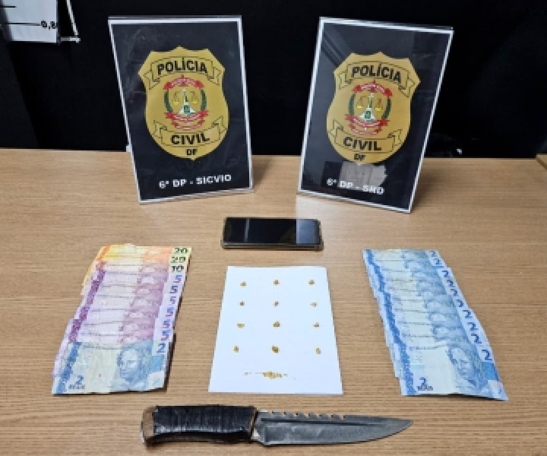 PCDF prende traficante no Paranoá