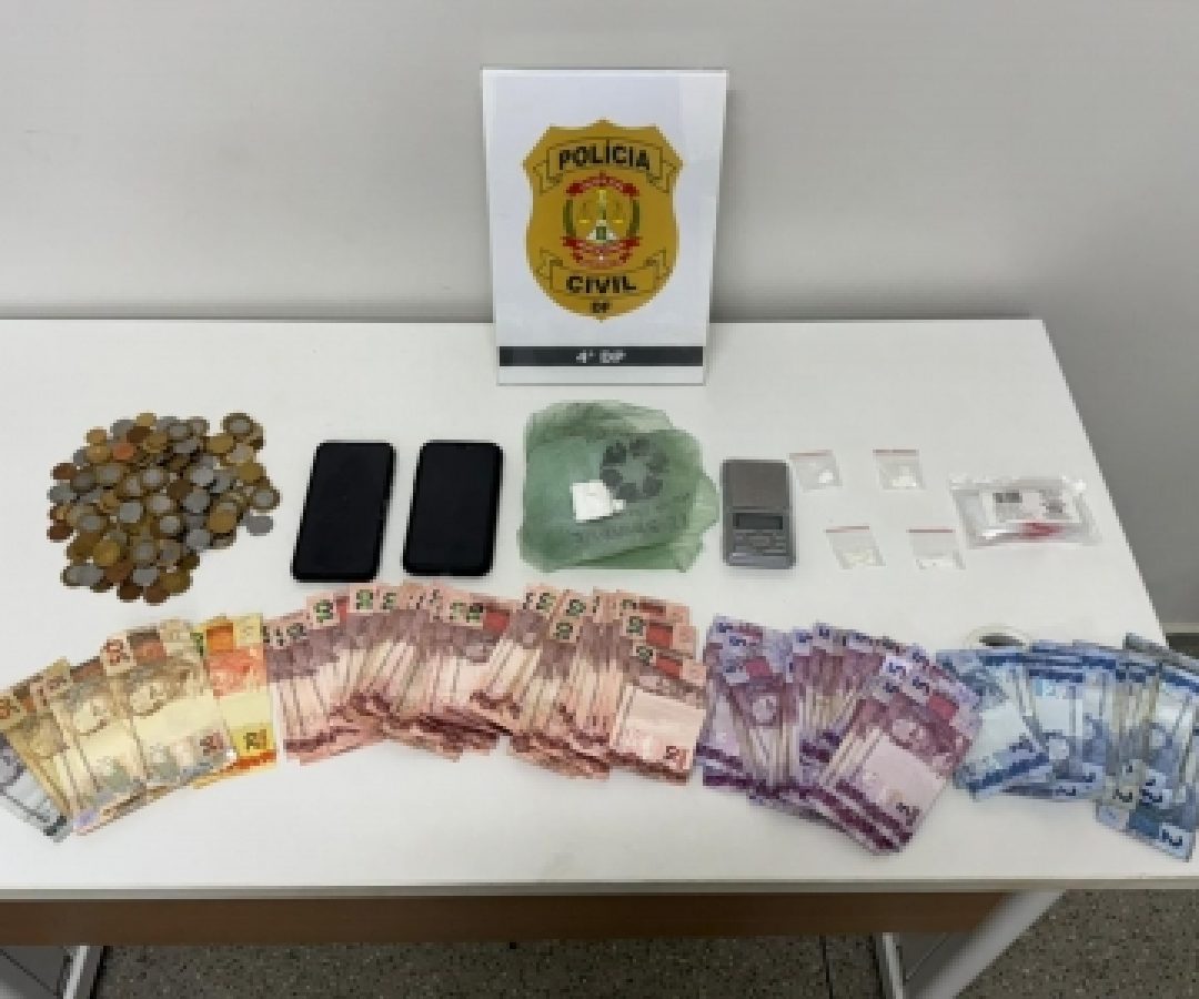 Operação Ninho Branco: PCDF prende casal por tráfico de drogas no Guará II