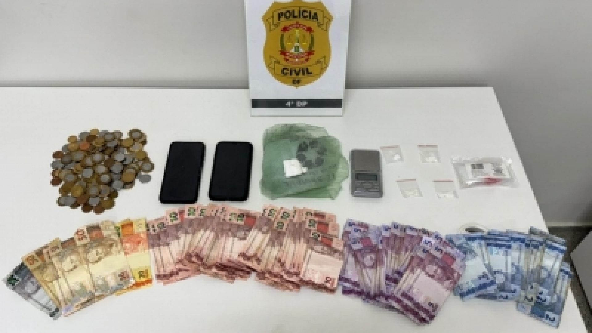 Operação Ninho Branco: PCDF prende casal por tráfico de drogas no Guará II