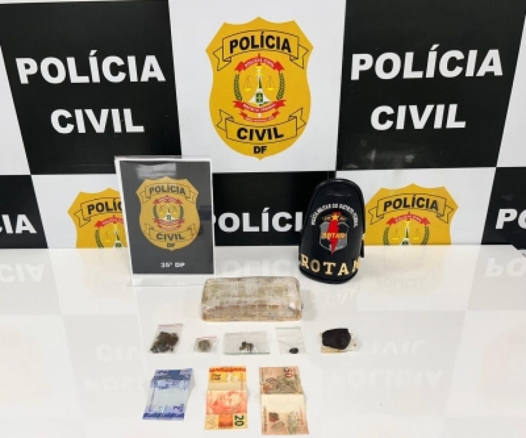 PCDF e PMDF deflagram Operação Manilha e prendem dois homens por tráfico e associação para o tráfico de drogas
