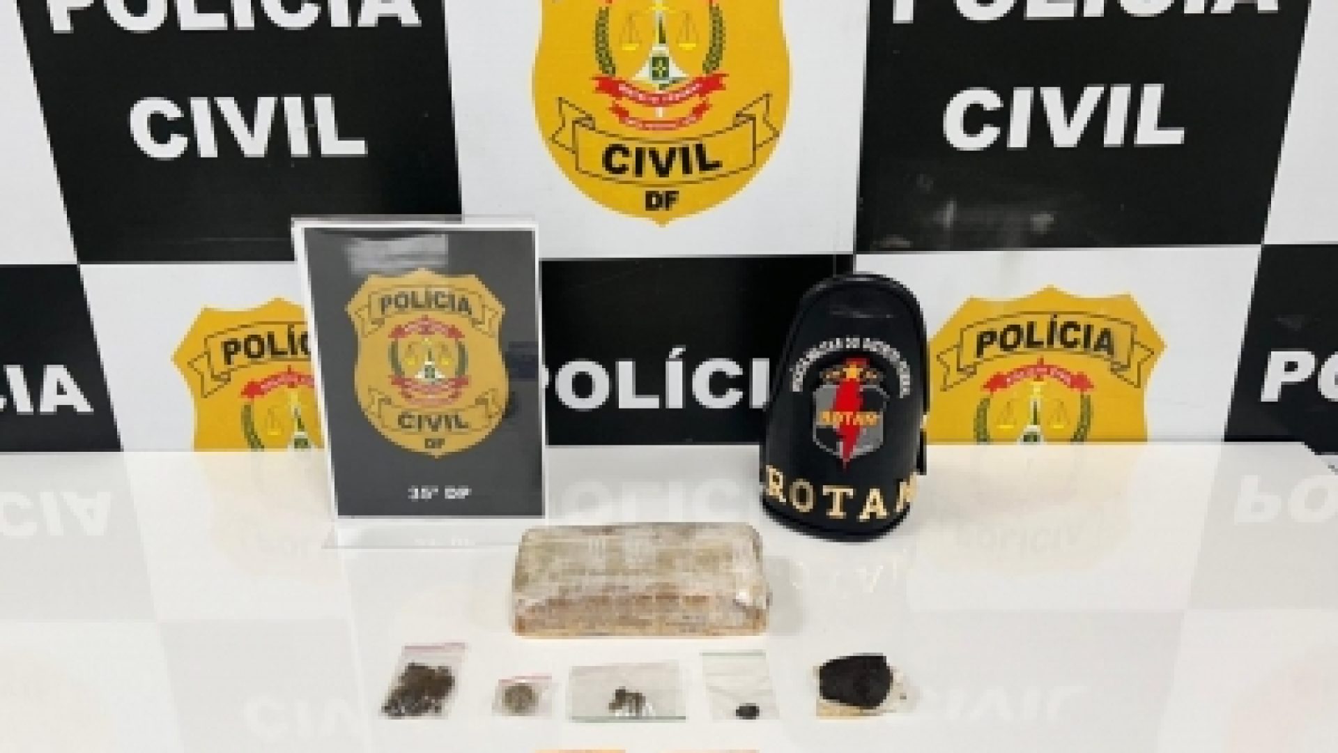 PCDF e PMDF deflagram Operação Manilha e prendem dois homens por tráfico e associação para o tráfico de drogas