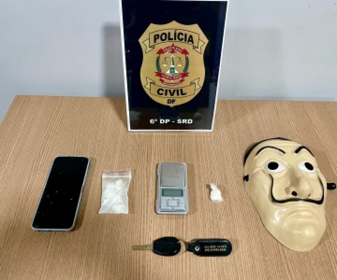 PCDF prende homem por tráfico de drogas durante a Operação La Casa do Pó