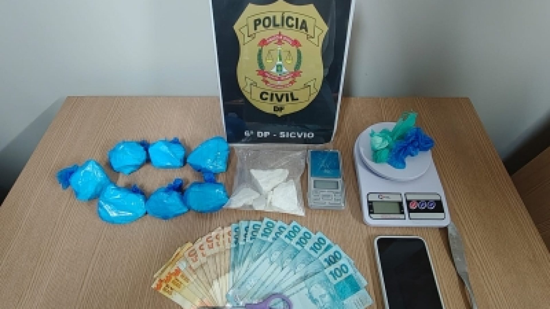 PCDF deflagra operação e prende jovem por tráfico de drogas no Paranoá